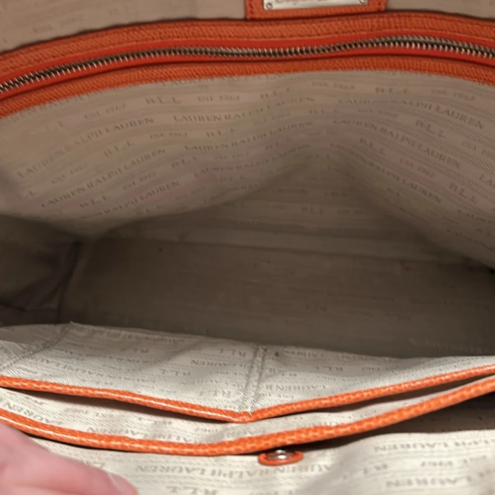 Ralph Lauren, leather tote bag - Picture 3 of 8